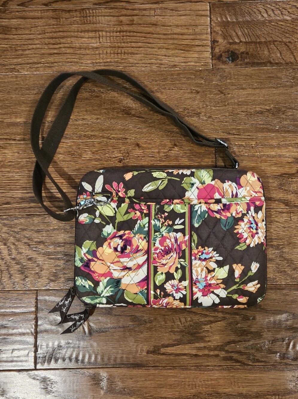 NWOT Retired Vera Bradley English Rose Pattern iPad Portfolio Case